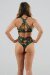 Juicee Peach Pantalones Cortos Brazils Boho Feathers