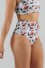 Juicee Peach Pantalones Cortos Tiro Alto Brazils Pintalabios & Heels M