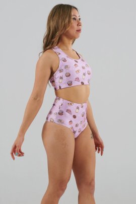 Juicee Peach Pantalones Cortos Tiro Alto Brazils Just...