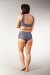 Off the Pole Top Halo Illusion Print XS