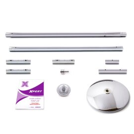 X-Pole XPert (NXN) Metalizado 40 mm 2,29 m - 2,78 m...
