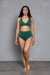 AMBR Designs Top Corto de Cuello Halter Envy L
