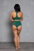 AMBR Designs Top Corto de Cuello Halter Envy L