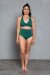 AMBR Designs Top Corto de Cuello Halter Envy L