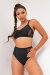 Lunalae Pantalones Cortos Tiro Alto Bellani Negro S