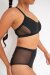 Lunalae Pantalones Cortos Tiro Alto Bellani Negro XL