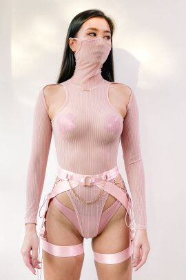 Naughty Thoughts Body Transparente Rosa M