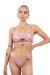Tanga Naughty Thoughts de vinilo Rosa XS