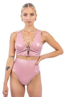 Naughty Thoughts Pantalones Cortos Sinner Vinilo...
