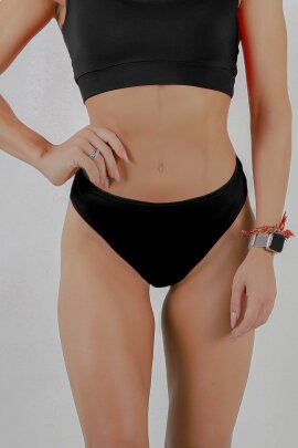 i-Style Pantalones Cortos Prosto Mini Negro S