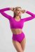 i-Style Top Prosto Rashguard Magenta L