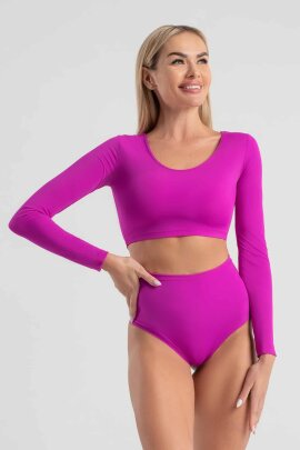 i-Style Pantalones Cortos Pin-Up Style Magenta M