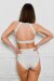 Pole Addict Pantalones Cortos Tiro Alto Blanco Serpiente Print S