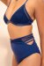 Lunalae Top Daisy Azul Marino XS
