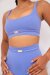 Lunalae Pantalones Cortos Tiro Alto Venus Lavanda L