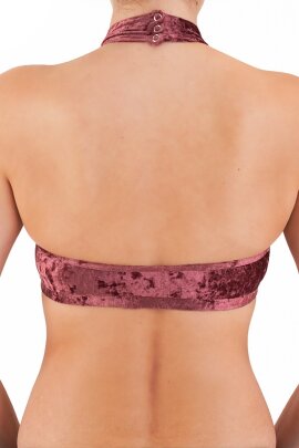 Dragonfly Top Lisette Terciopelo Amaranth M