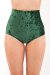 Dragonfly Pantalones Cortos Betty Terciopelo Esmeralda XL