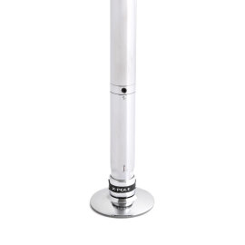 X-Pole Competition Barra de Estudio Acero Inoxidable 45 mm 3,23 m - 3,32 m con sistema de X-Lock