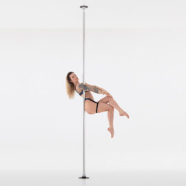 Lupit Pole PRO Barra de Estudio Una Pieza Metalizado