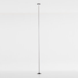 Lupit Pole PRO Barra de Estudio Una Pieza Metalizado