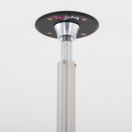 Lupit Pole PRO Barra de Estudio Una Pieza Acero Inoxidable