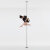 Lupit Pole PRO Barra de Estudio Una Pieza Acero Inoxidable
