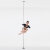 Lupit Pole PRO Barra de Estudio Una Pieza Acero Inoxidable