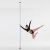 Lupit Pole PRO Barra de Estudio Una Pieza Acero Inoxidable