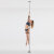 Lupit Pole PRO Barra de Estudio Dos Piezas Acero Inoxidable