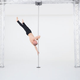 Lupit Pole Studio Champion Metalizado 45 mm