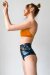 Pole Addict Pantalones Cortos Tiro Alto Verdona
