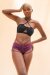 Lunalae Pantalones Cortos Tiro Bajo Jasmine Morado M
