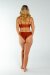 AMBR Designs Top con Cierre Bronce L