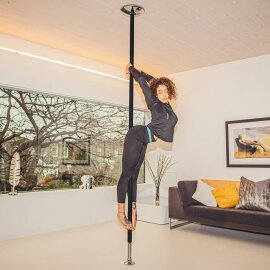 X-Pole XPert PRO (PX) Silicona Negra 45 mm 2,16 m - 2,25 m