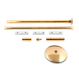 X-Pole XPert PRO (PX) Titanio Dorado 45 mm 2,16 m - 2,25 m
