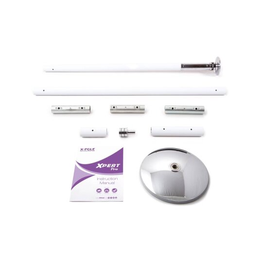 X-Pole XPert PRO (PX) Recubierto en Polvo Blanco 40 mm 1,91 m - 2,15 m Seminuevos