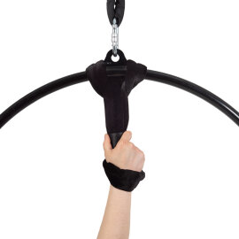 Bundle PoleSports Round Sling for hanging Aerial Hoops Black Velvet 0,5 m
