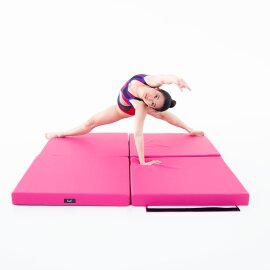 Colchoneta de Pole Dance Lupit Pole PREMIUM Multiuso Cuadrado 150 cm Rosa