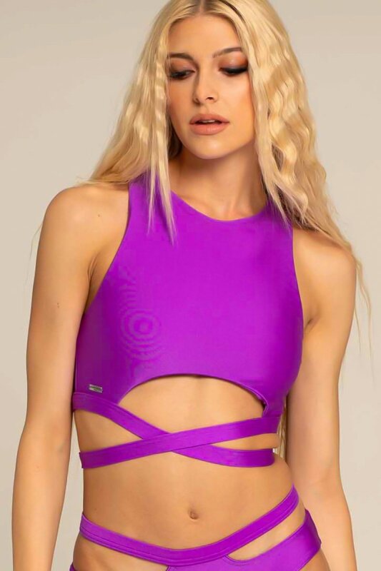 Paradise Chick Top Miami Wrap Uva S