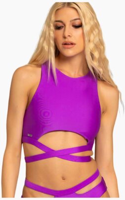 Paradise Chick Top Miami Wrap Uva S