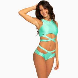 Paradise Chick Pantalones Cortos Miami Lima XL