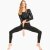 Paradise Chick Leggings Superhero Sticky V-String Zebra Negro XS