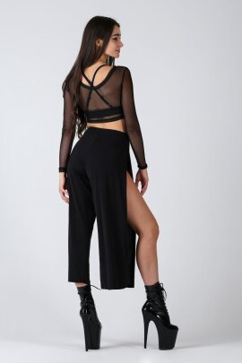 REV ACTIV Sensual Exótico Pantalones Negro M