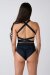 REV ACTIV Top Second Skin Negro Brillante M