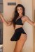 REV ACTIV Pantalones Cortos con Falda Juliette Negro L