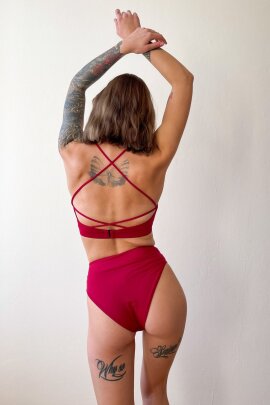 Pole Addict Pantalones Cortos Tiro Alto Kokino XL