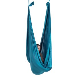 PoleSports Hamaca Yoga Aérea incl. Montaje de Techo y Accesorios de Suspensión