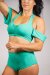 Off the Pole Top Esmeralda Aqua Verde S