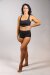 Off the Pole Top Cruzado Denim Negro S