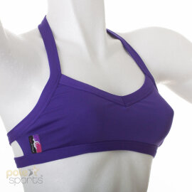 PoleFit Top Cuello en V S Morado